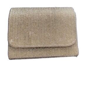 Cache women’s beaded evening bag, clutch shoulder bag